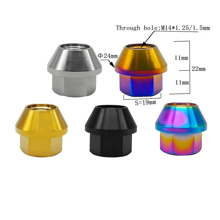 M12 M14 Titanium Wheel Lug Nuts